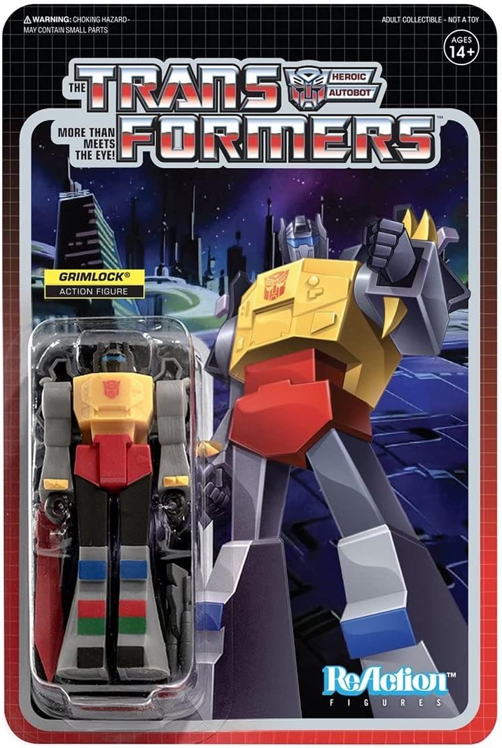 Super7 Transformers Grimlock 3.75" Transformers Action Figure