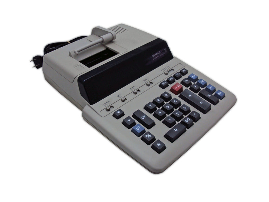 Sharp 12-Digit Print Calculator Desktop Size Adding Machine - VX-2652H