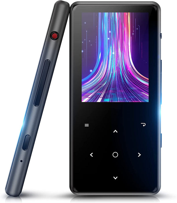 EVIDA 64GB MP3 Player With Bluetooth 5.2 Lossless Sound - Black