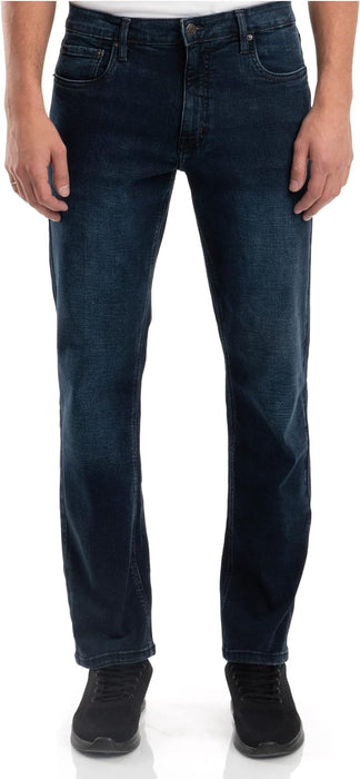 Mens Jeans Relaxed Fit – Straight Leg Stretch Jeans for Men – 32X30