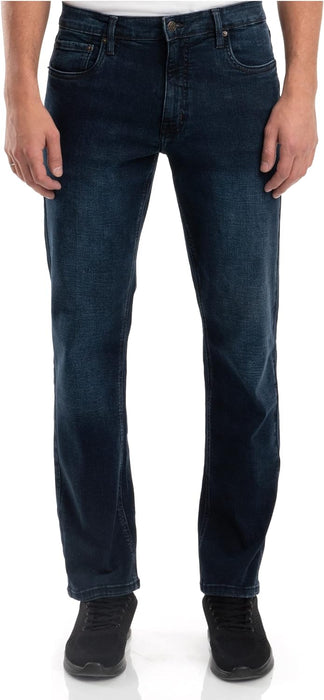 Urban Star Mens Jeans Relaxed Fit – Straight Leg Stretch Jeans for Men – 42X32