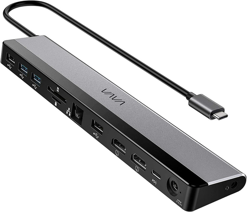 Vava VA-DK004 USB C Docking Station 12-in-1 USB-C Dock (Thunderbolt 3)