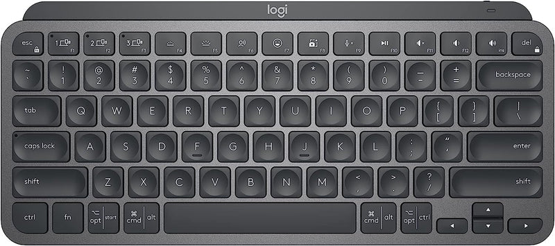 Logitech MX Keys Mini Minimalist Wireless Illuminated Keyboard - Graphite