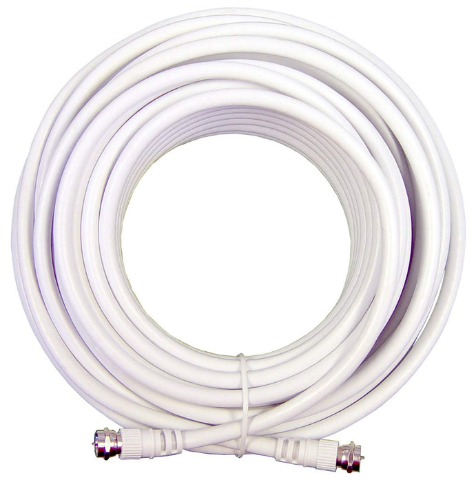 Wilson 950620 20" FT White RG6 Low Loss Coax Cable