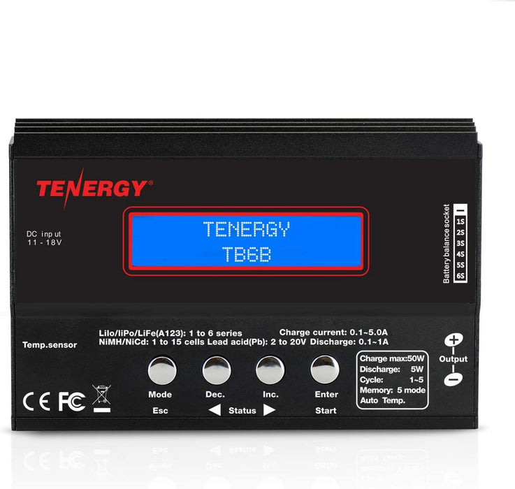 Tenergy TB6-B Balance Charger Discharger