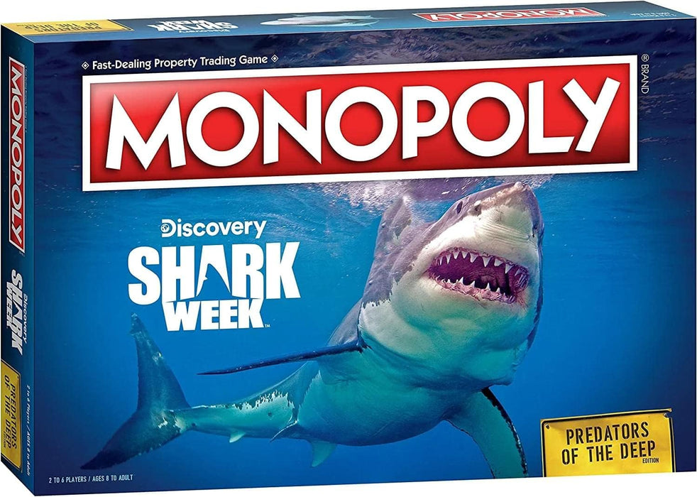 Monopoly: Shark Week Predators of The Deep