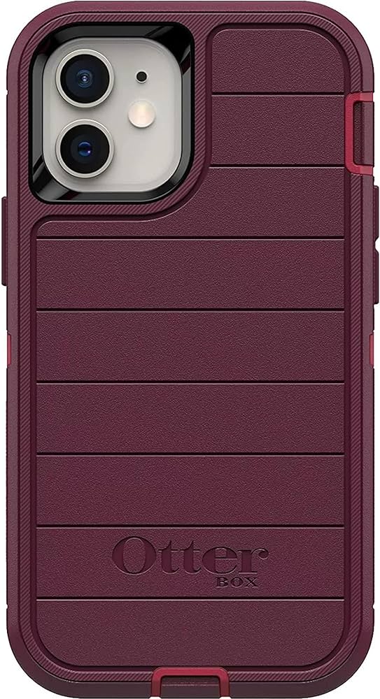 OtterBox - Defender Series Pro for Apple iPhone 2020 Small - Berry Potion