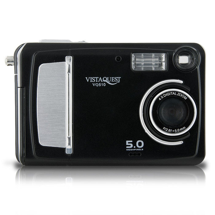 Vistaquest VQ510 5MP 8X Digital Still and Video Camera - Black