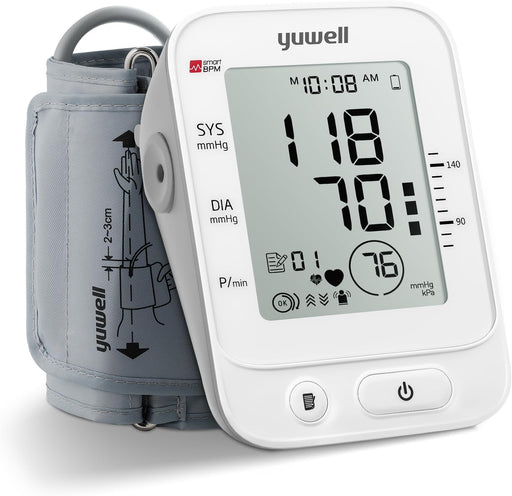 yuwell Blood Pressure Monitor Large Upper Arm Blood Pressure
