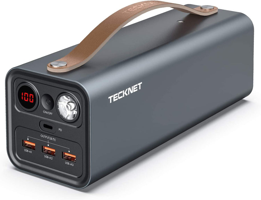 TECKNET TK-PC001-Portable Station-155Wh Charger Power Bank