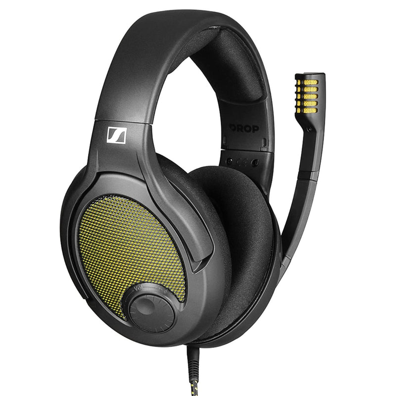 Drop + Sennheiser PC38X Gaming Headset — Noise-Cancelling Microphone with Over-Ear Open-Back Design