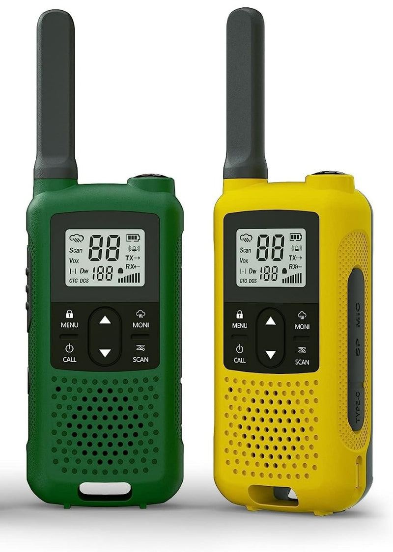 Baofeng BF-33C Walkie Talkies for Kids Adults FRS Two Way Radio(2 pack)