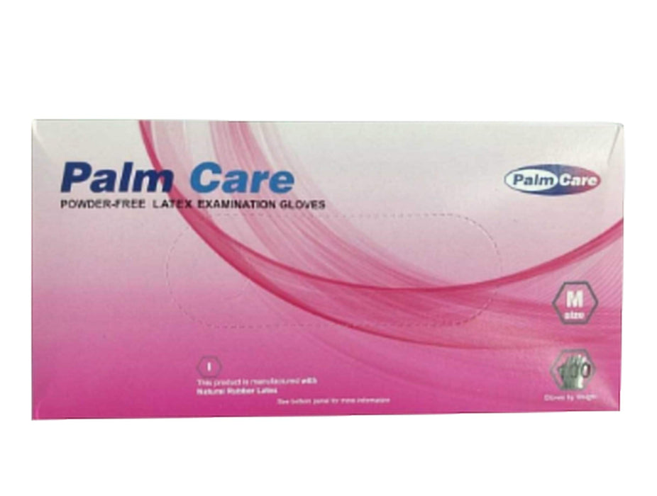 Palm Care Powder Free Latex Examination Gloves - XL - 1000 Count