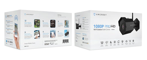 Amcrest 1080P Outdoor Security Camera Wireless 2MP WiFi Security - IP2M-852B