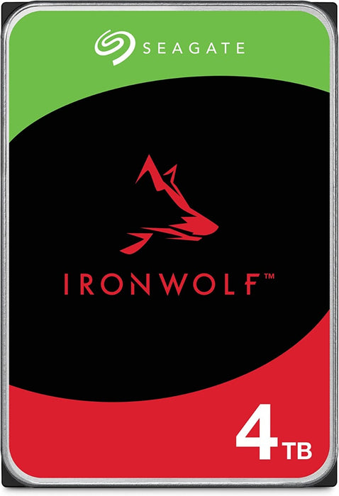 Seagate IronWolf ST4000VN006 - Hard Drive - 4 TB - SATA - with Rescue Data Recovery Service