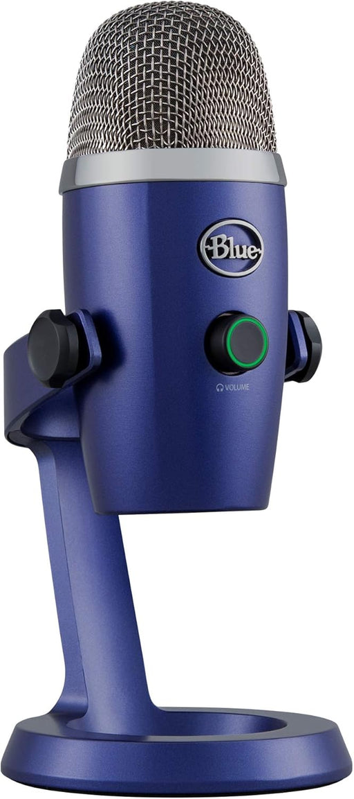 Blue Yeti Nano Premium USB Microphone for PC & Mac Computers - Blue