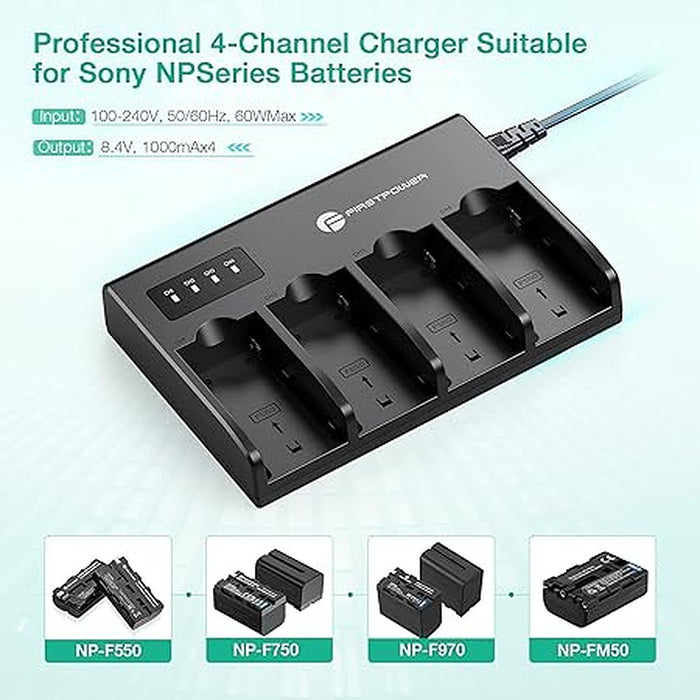 FirstPower CD-F970 4-Channel Charger