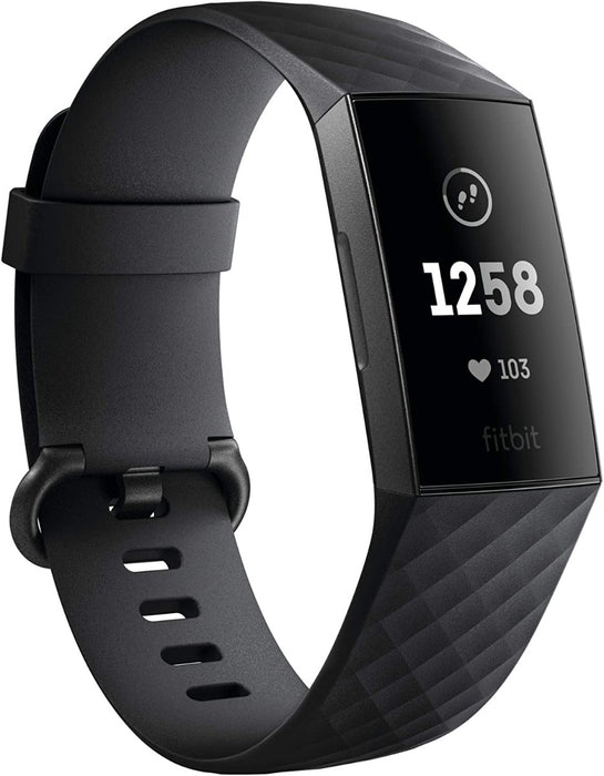 Fitbit Charge 3 Fitness Activity Tracker - Black
