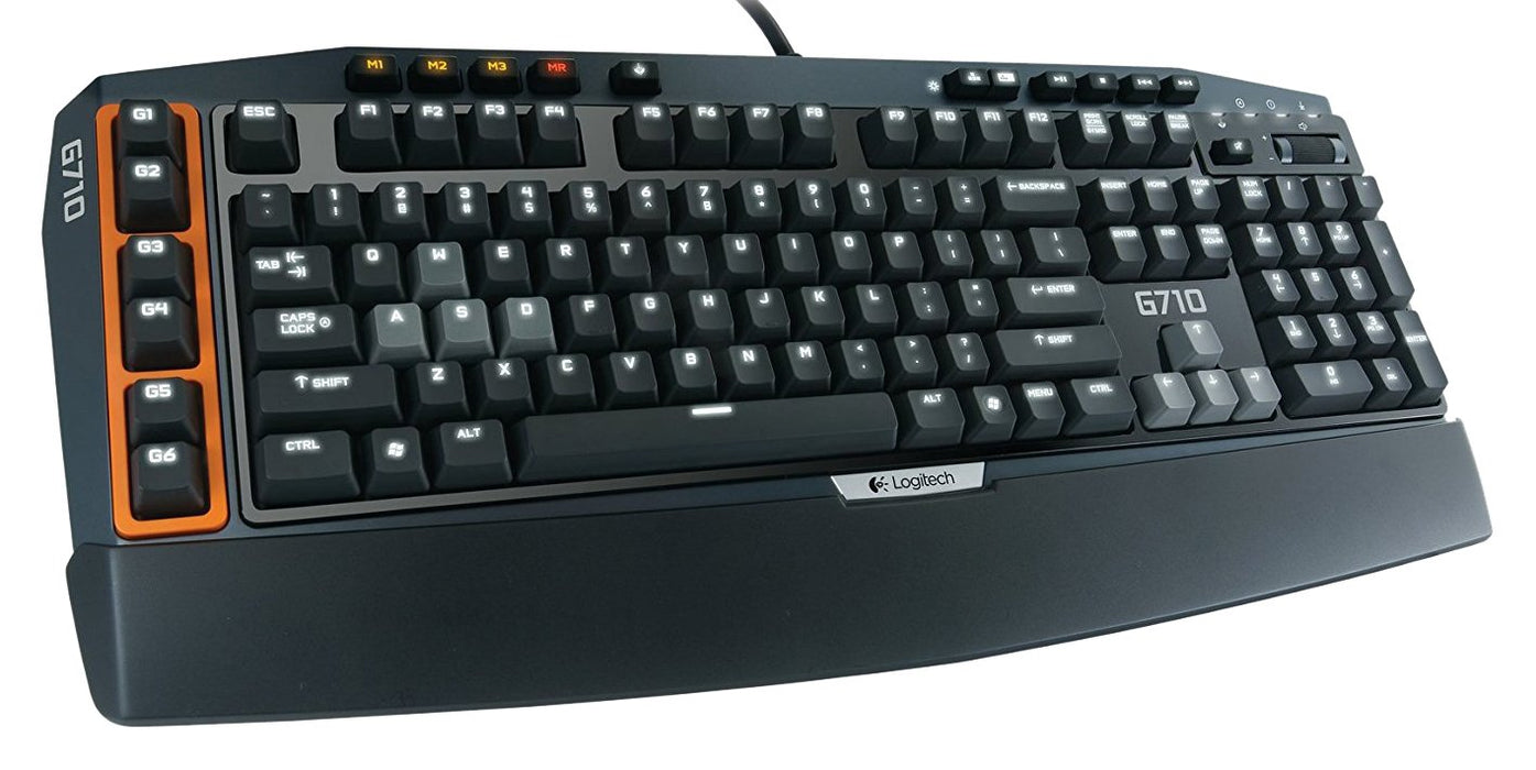 Logitech Logicool G710+ G-Series Mechanical Gaming Keyboard - Black