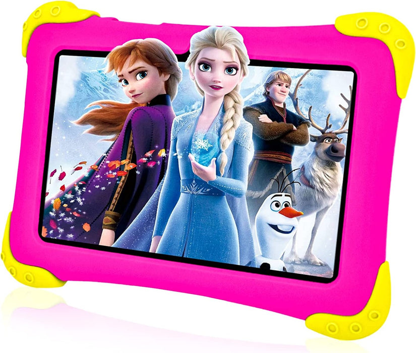 FIVAHIVA Kids Tablet 7 inch Tablet for Kids 2-15 Android 11 Go 2GB+32GB - Pink