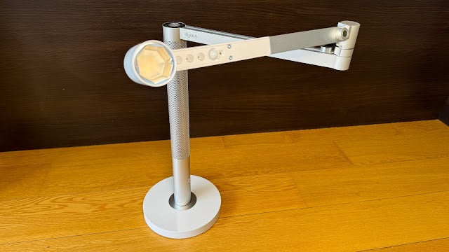 Dyson Solarcycle Morph White/Silver Desk Light