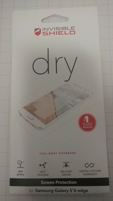 ZAGG Invisible Shield Dry Full Body Screen Protector for Samsung Galaxy S6 Edge