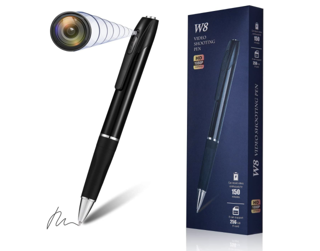 W8 1080P Camera Pen Video Recorder HD 1080P