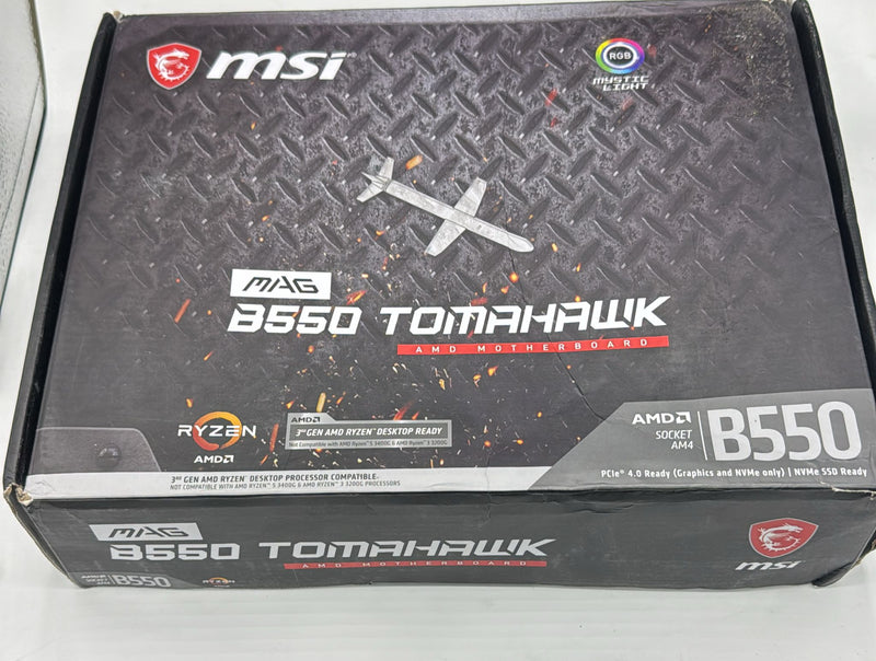 MSI MAG B550 Tomahawk Gaming Motherboard AM4 - ASIS