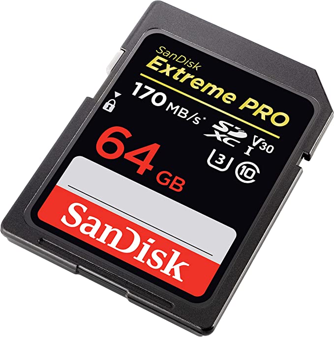 SanDisk 64GB Extreme PRO SDXC UHS-I Card - SDSDXXY-064G-GN4IN