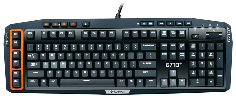 Logitech G710+ G-Series Mechanical Gaming Keyboard - Black