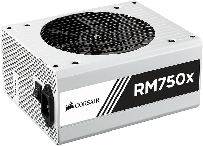 CORSAIR RM750x Fully Modular Low-Noise ATX Power Supply - White