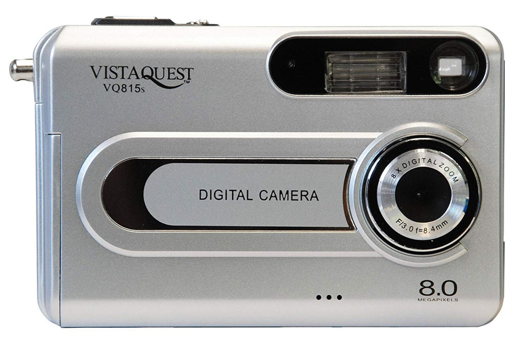 VistaQuest VQ815s 8.0MP 1.5" Digital Camera - Silver