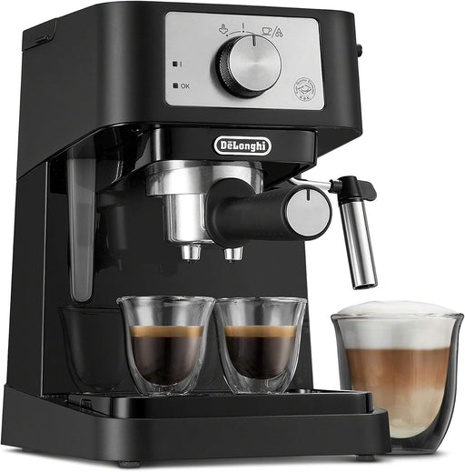 De'Longhi Stilosa Manual Espresso Machine Compact Coffee Maker - EC260BK