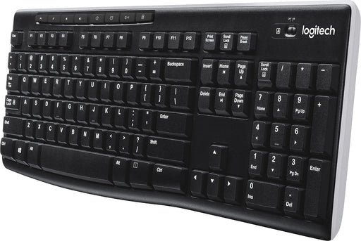 Logitech K270 Wireless Keyboard with nano Receiver