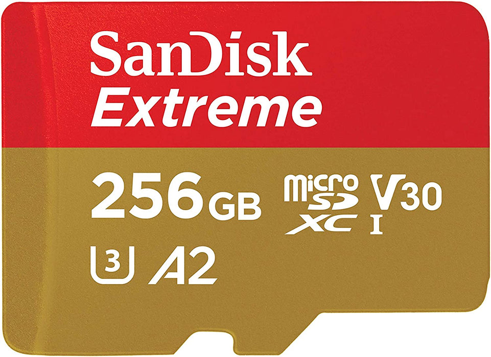 SanDisk 256GB Extreme MicroSDXC UHS-I Memory Card ‎SDSQXA1-256G-GN6MN