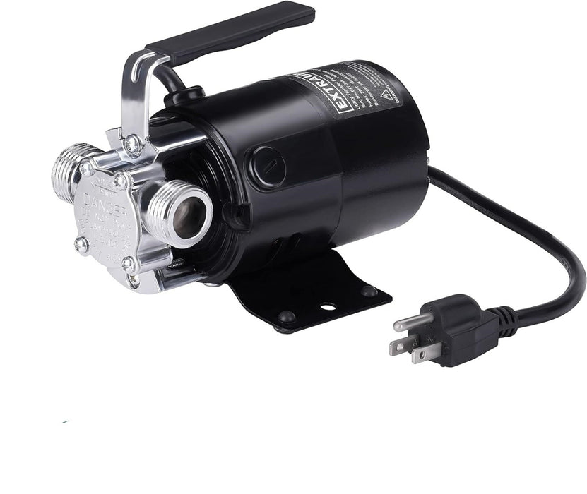 EXTRAUP 115Volt 330 GPH Portable Low Suction Electric Water