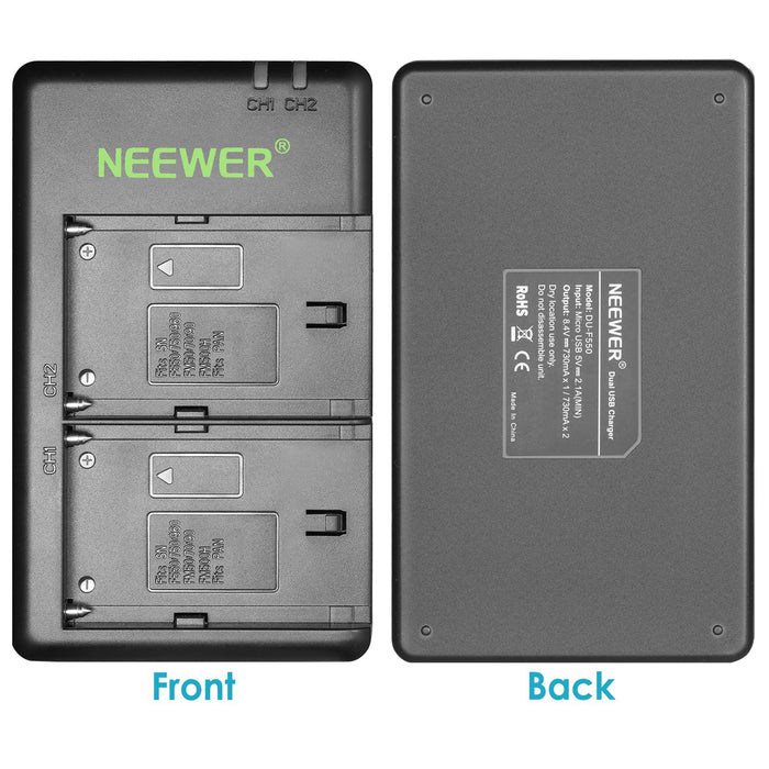 NEEWER DU-F550 Battery Charger