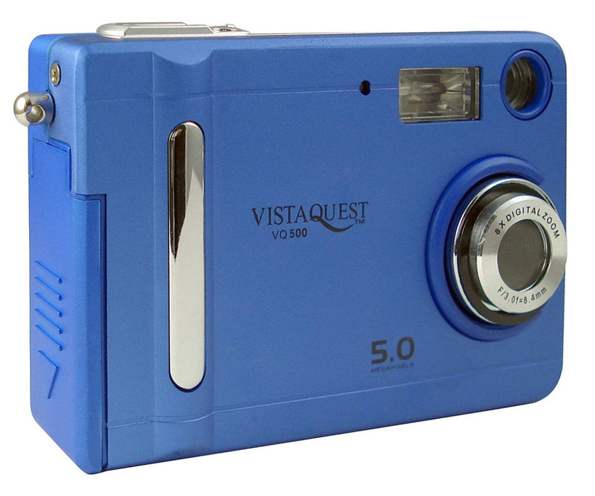 Vistaquest VQ500 5MP 8X Digital Zoom 1.5" Camera - Blue