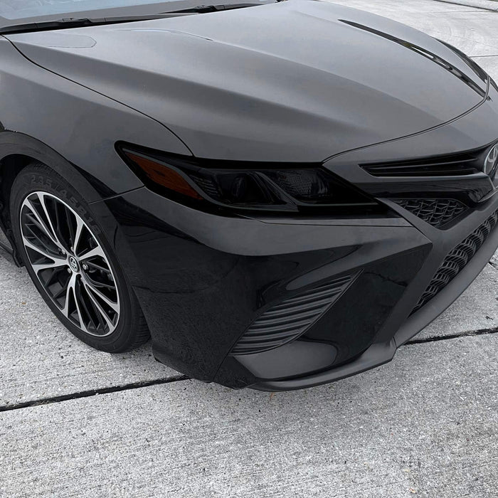 OFFROAD - PreCut Vinyl Smoke Tint for 2018-2022 Toyota Camry Headlight (Dark Smoke)