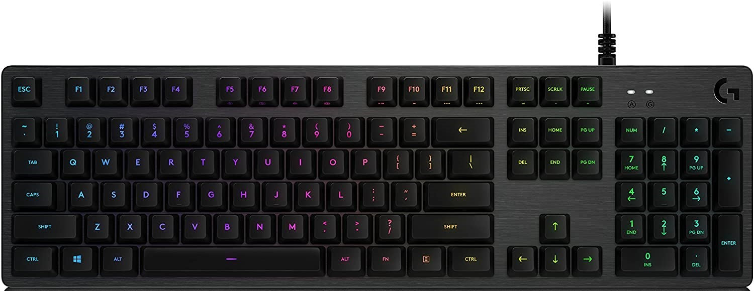 Logitech G513 RGB  920-008681 Wired Keyboard - Carbon (Linear)