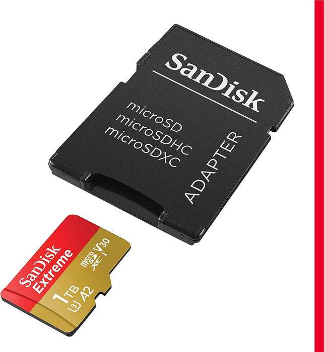 SanDisk 1TB Extreme microSDXC UHS-I Memory Card with Adapter