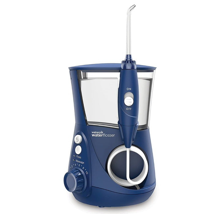 Waterpik WP-663 Aquarius Water Flosser Professional For Teeth-Blue