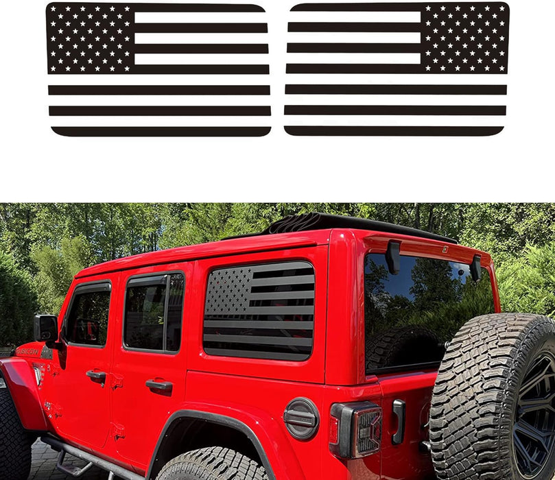 OFFROAD - Rear Side Window Decal fits for Jeep Wrangler JK JKU 2007-2017 4 Door