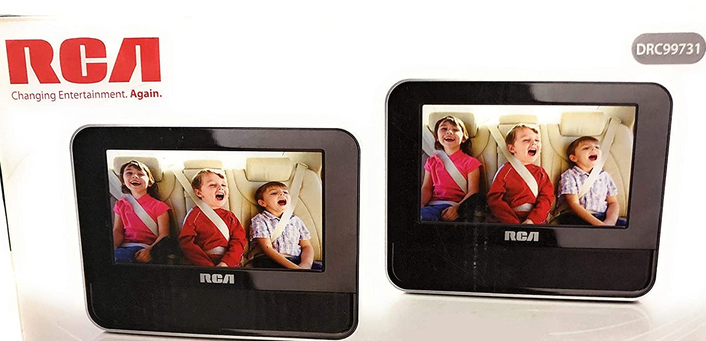 RCA DRC99731 Dual Screen Mobile DVD Player