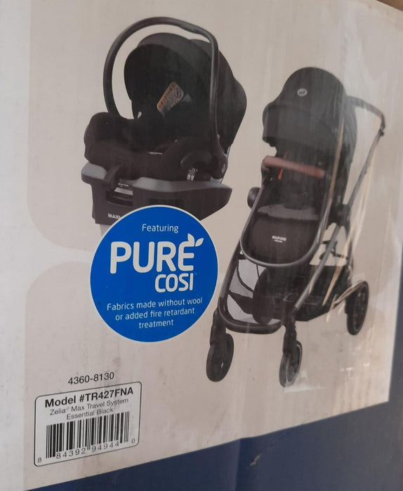 Maxi-Cosi TR427FNA Zelia 2 Max Travel System - Essential Black