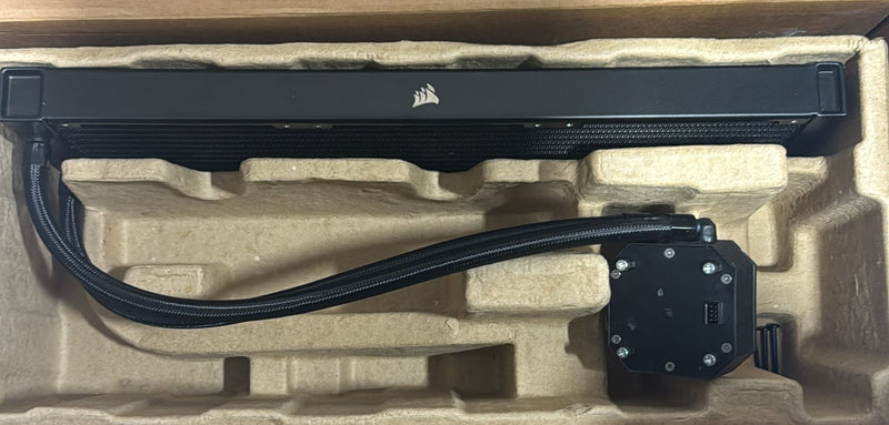 CORSAIR iCUE Link H150i Liquid CPU Cooler AIO 360MM  - No Fans ASIS