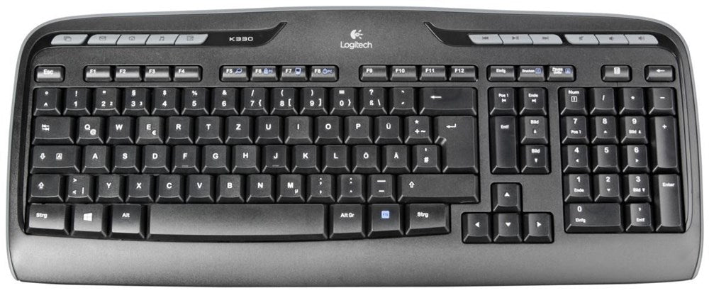 Logitech Logicool K330 Wireless Keyboard ENG/Japan Layout (NO Receiver)