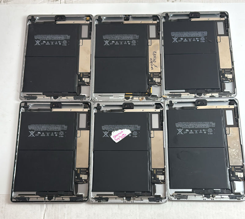 Lot of 6 - Apple iPad (6th Generation) 9.7-inch 32GB A1893 - AS-IS