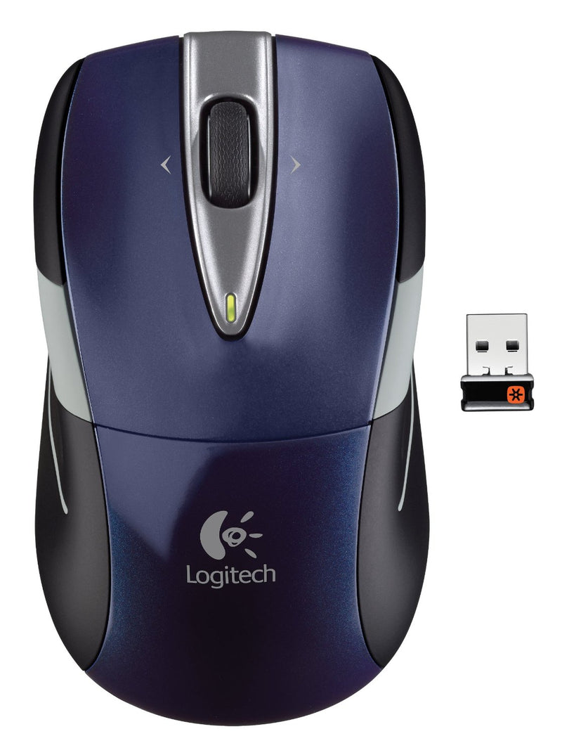 Logitech M525 Wireless Optical Mouse Navy/Grey 910-002698