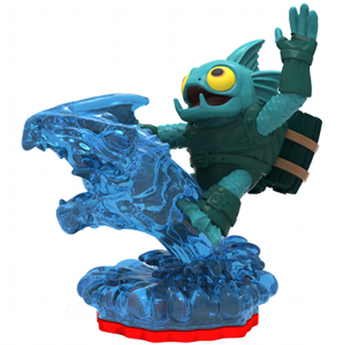 Skylanders Trap Team SINGLE CORE MASTER TIDAL GRAVE GILL GRUNT